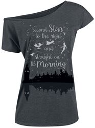 Neverland - Second Star, Peter Pan, Camiseta