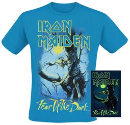 Fear Of The Dark - Glow In The Dark, Iron Maiden, Camiseta