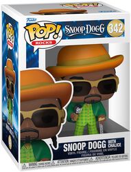 Snoop Dogg with Chalice Rocks! Vinyl Figur 342, Snoop Dogg, ¡Funko Pop!