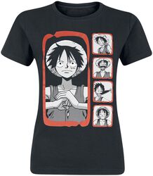 Luffy -  Emotions, One Piece, Camiseta