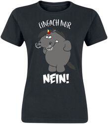 Einfach nur Nein!, Chubby Unicorn, Camiseta