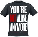 You're Not Alone Anymore, Of Mice & Men, Camiseta