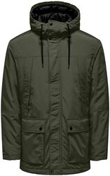 ONSJAYDEN PARKA OTW VD, ONLY and SONS, Abrigos