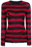 Freddy's Destroyed Stripe Sweater, Forplay, Jersey de punto