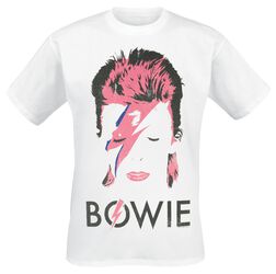Aladdin Sane Distressed, David Bowie, Camiseta