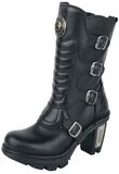 New Rock Black Trail Boots, Gothicana by EMP, Botas