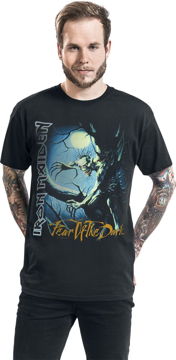 Baby Look Iron Maiden Especial Fear Of The Dark - Túnel Do Rock