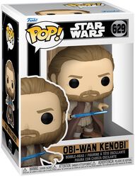 Figura vinilo Obi-Wan - Obi-Wan Kenobi no. 629, Star Wars, ¡Funko Pop!