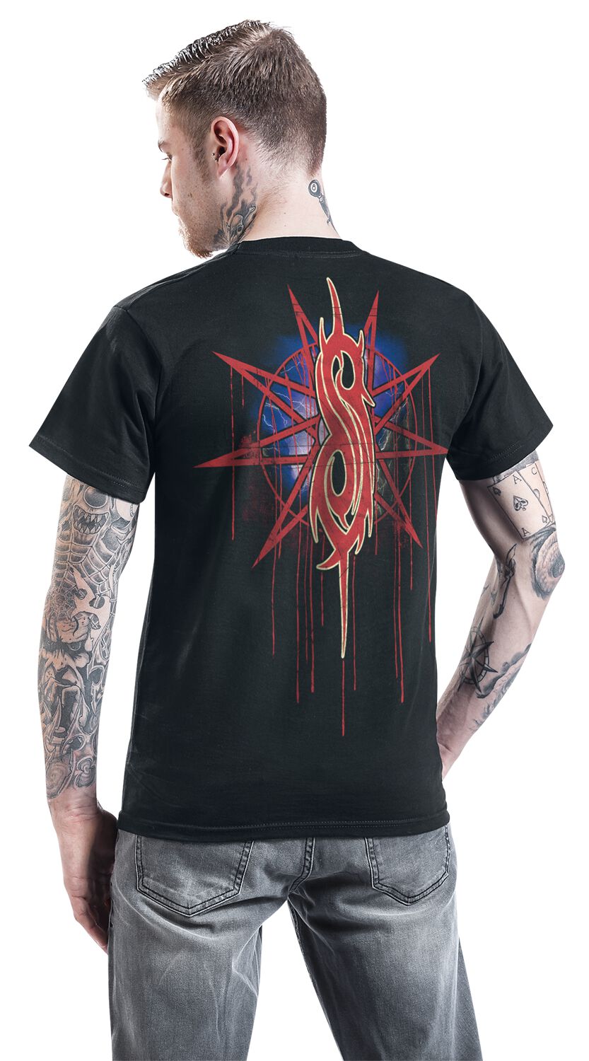 Camiseta Slipknot The Devil In I Para Hombre - Negro, 100% Algodón, Corte Regular