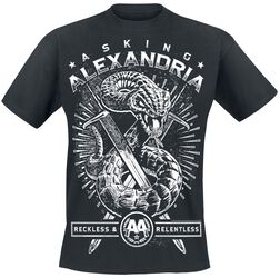 Snake, Asking Alexandria, Camiseta