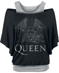 Crest Logo, Queen, Camiseta