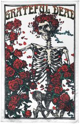 Skeleton & Rose, Grateful Dead, Bandera
