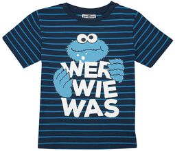 Kids - Cookie Monster - Wer, Wie, Was, Barrio Sesamo, Camiseta