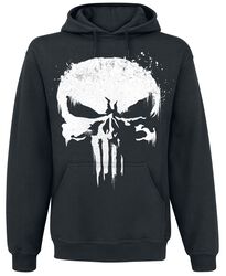 Sprayed Skull Logo, The Punisher, Sudadera con capucha