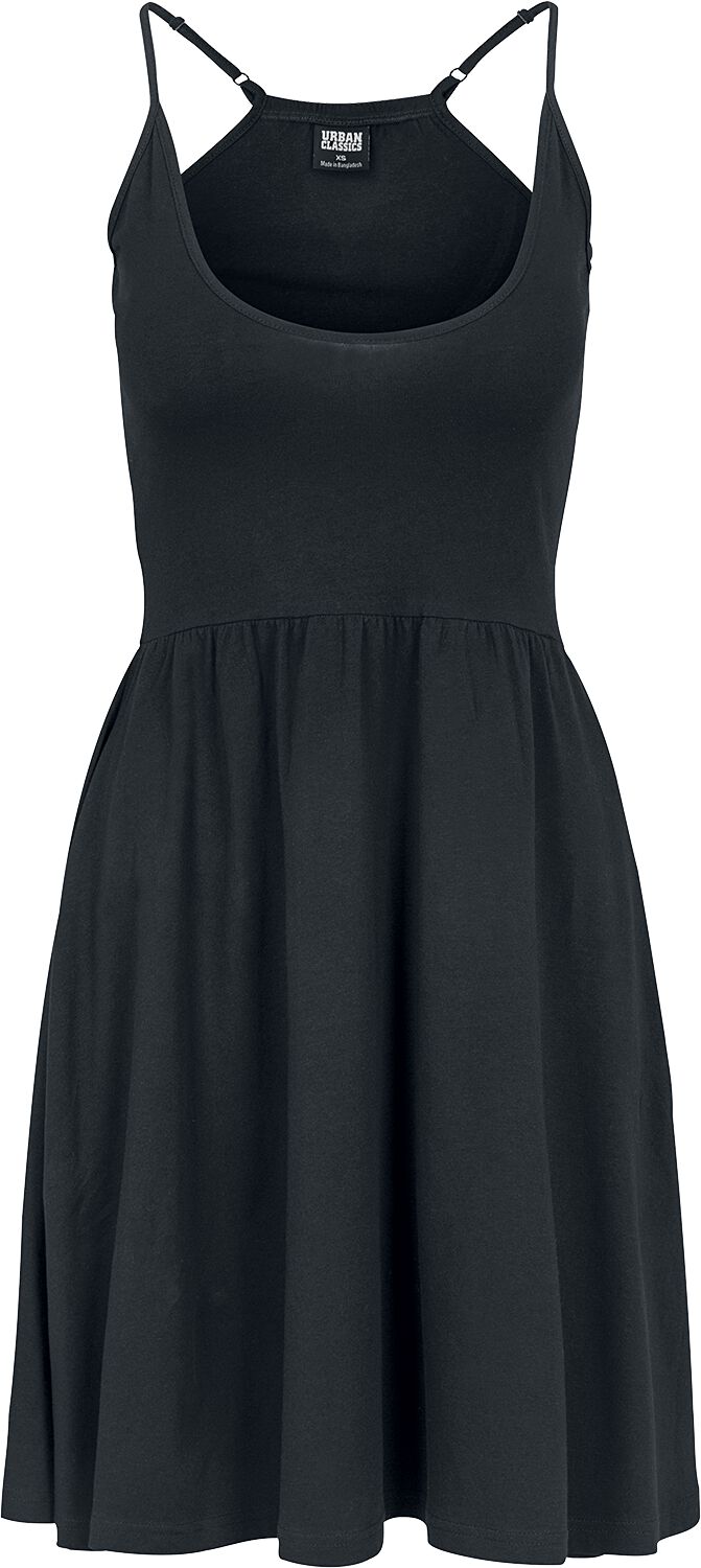 Vestidos con tirantes finos y escote en V con abertura Azul tinta