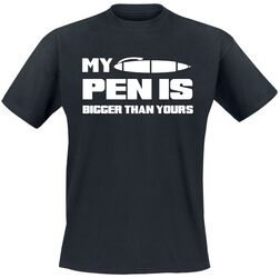 My Pen Is Bigger Than Yours, Slogans, Camiseta