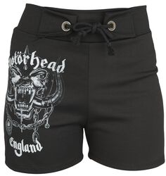 Logo England, Motörhead, Pantalones cortos