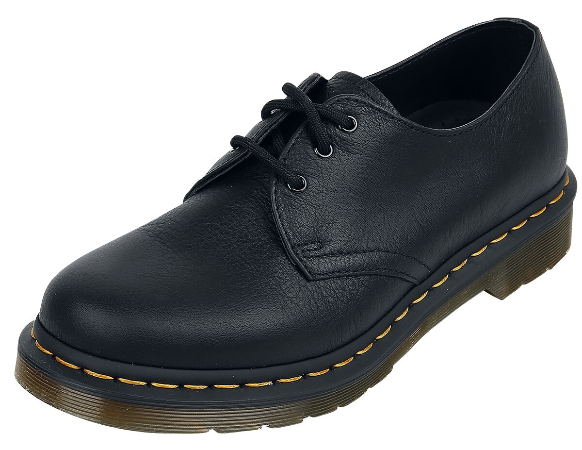 1461 Virginia Black Virginia Martens Zapatos con cordones EMP