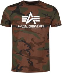 BASIC CAMO, Alpha Industries, Camiseta