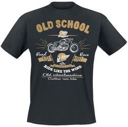 Old school cafe racer, Gasoline Bandit, Camiseta