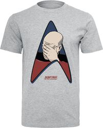 Jean-Luc Picard - Facepalm, Star Trek, Camiseta
