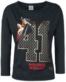 Number 41, Wonder Woman, Camiseta Manga Larga