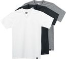 Multi Colour 3-Pack cuello en V, Dickies, Camiseta