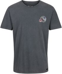 NFL Patriots college black washed, Recovered Clothing, Camiseta