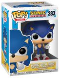 Figura Vinilo Sonic with Ring 283, Sonic The Hedgehog, ¡Funko Pop!