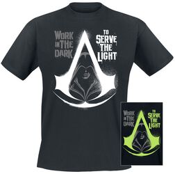 Logo - Glow in the dark, Assassin's Creed, Camiseta