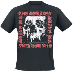 Metal Logo Skull, Bring Me The Horizon, Camiseta