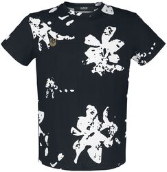 White flowers, Black Premium by EMP, Camiseta