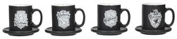 Houses - Espresso Cups, Harry Potter, Set de tazas