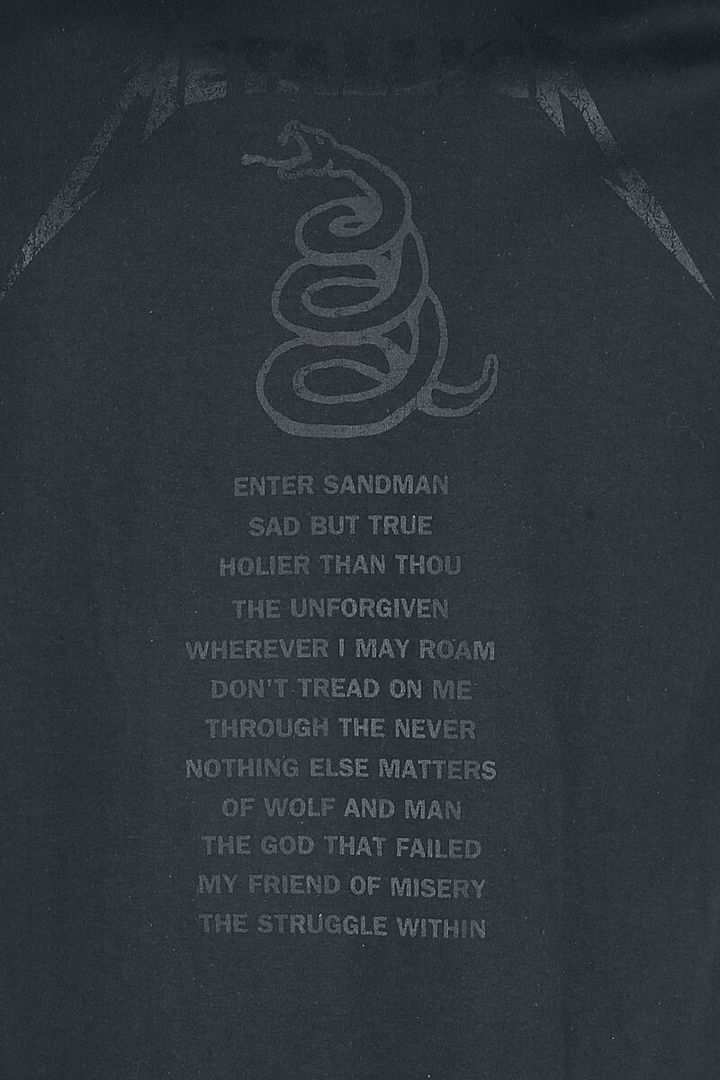 Metallica Yin Yang Oficial Camiseta Para Hombre (XX-Large