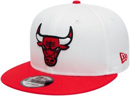 White Crown Patches 9FIFTY Chicago Bulls, New Era - NBA, Gorra