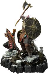Kratos and Atreus - The Valkyrie Armor Set, God Of War, Estatua