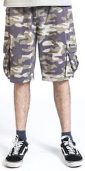 Camouflage sweat, Black Premium by EMP, Pantalones cortos