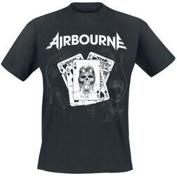 Playing Cards, Airbourne, Camiseta