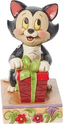Festive Feline - Figaro Christmas figurine, Pinocchio, Colección de figuras