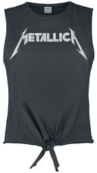 Amplified Collection - White Logo	, Metallica, Top