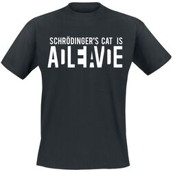 Schrödinger's Cat Is Alive, Tierisch, Camiseta