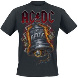 Hells Bells Flames, AC/DC, Camiseta