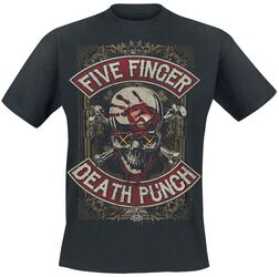 Dirty Skull Battle Born, Five Finger Death Punch, Camiseta