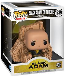 Figura vinilo Black Adam on throne (Pop! Deluxe) no. 1239, Black Adam, ¡Funko Pop!