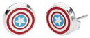 Logo, Capitán América, Set de Pendientes