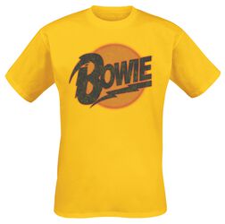 Logo Distressed, David Bowie, Camiseta