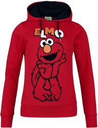 Elmo, Barrio Sesamo, Sudadera con capucha