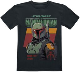Kids - The Mandalorian - Boba Fett Lives, Star Wars, Camiseta