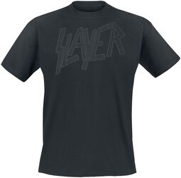 Black On Black Logo, Slayer, Camiseta