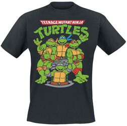 Group, Las Tortugas Ninja, Camiseta